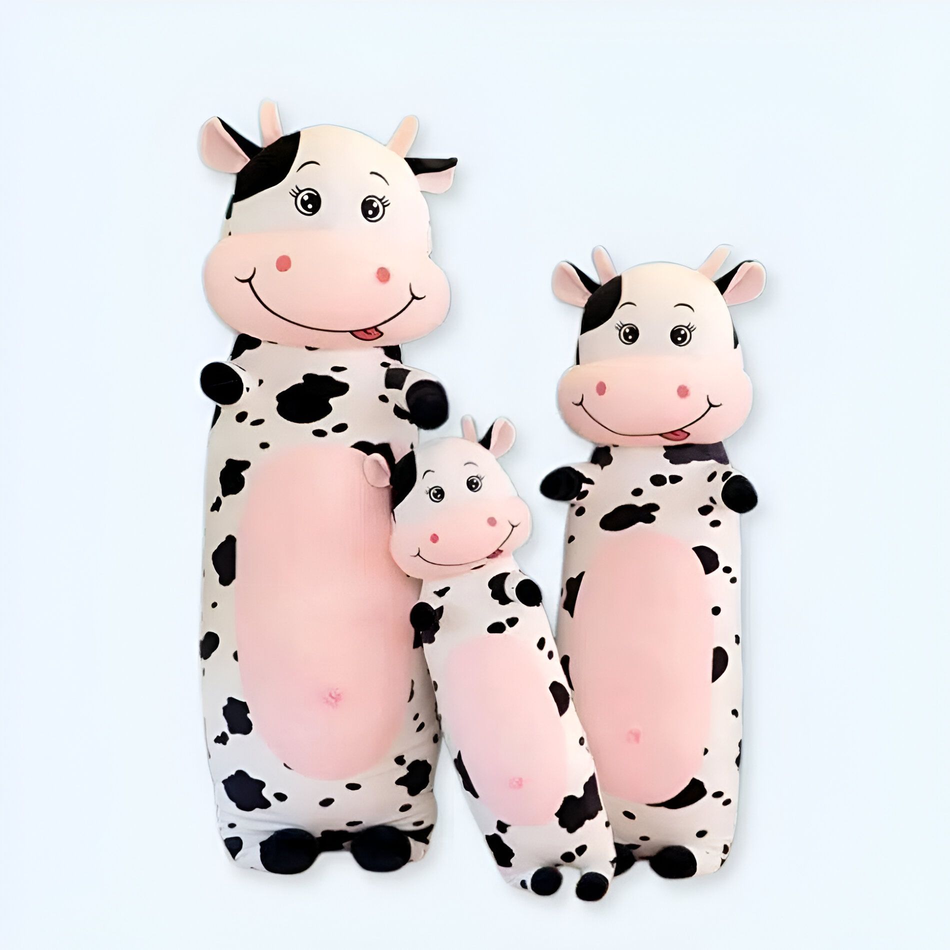 Peluche Vache Tachetée Géante – Coussin Doudou Doux Peluche Vache Tachetée Géante – Coussin Doudou Doux