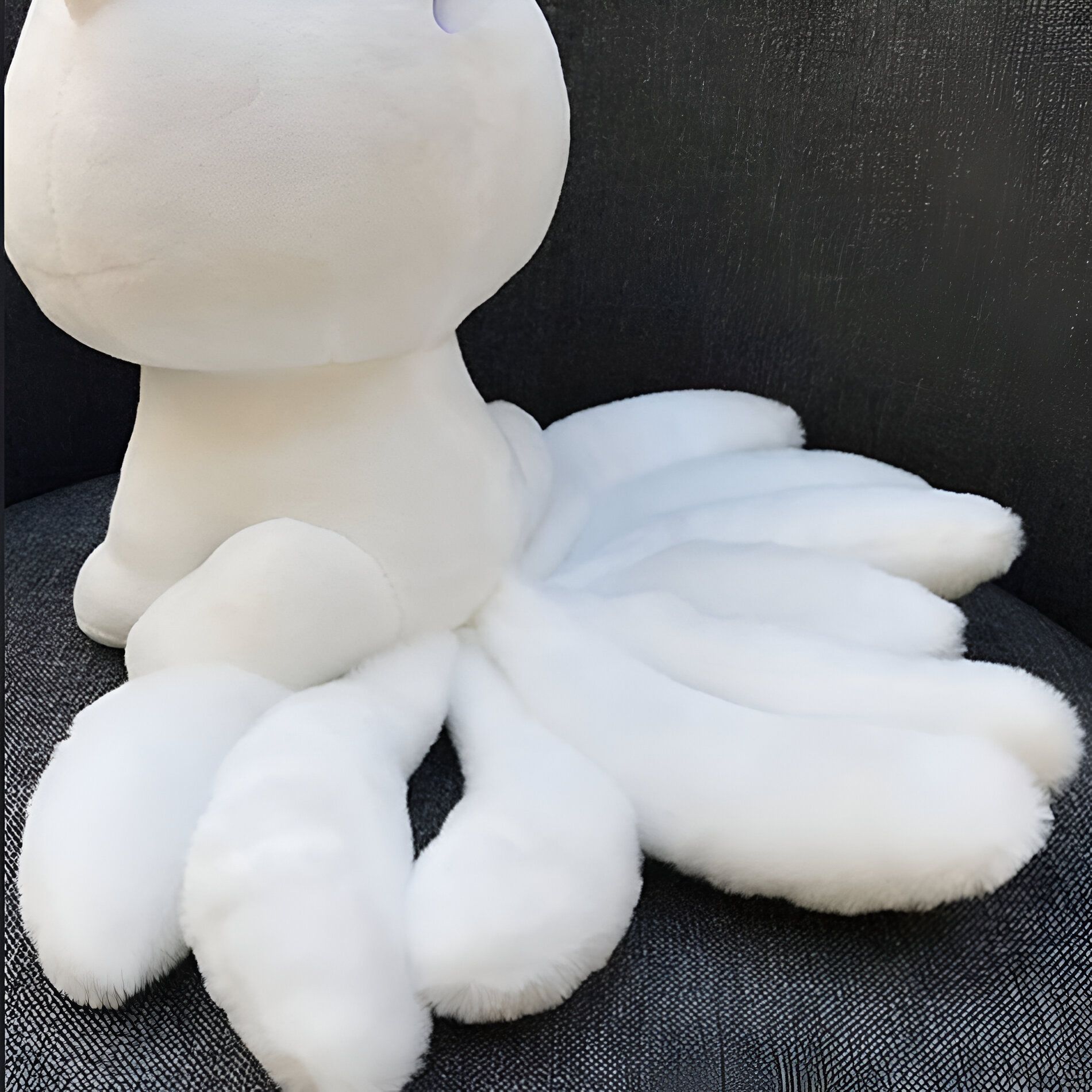 Zachte, knuffelbare pluche negenstaartvos