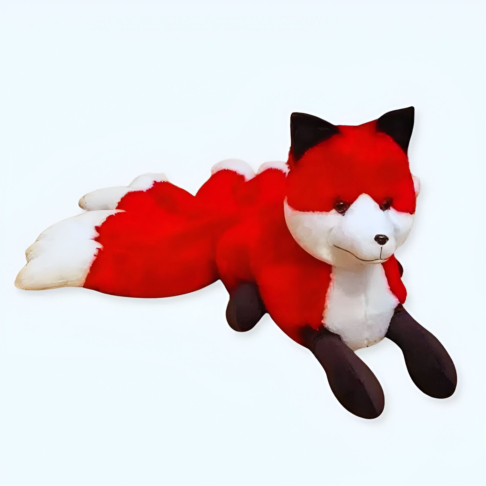 Plush toy liška zrzavá s nekolik ocasy - extremně měkká