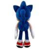 Vue arrière d'une peluche de Sonic the Hedgehog.