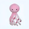 Peluche Pieuvre Rose Pastel - Compagnon Doux
